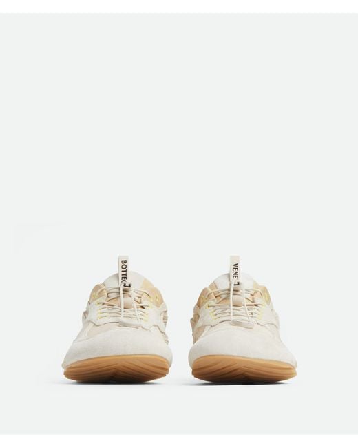 Bottega Veneta White Orbit Flash Sneakers