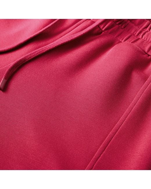 Varley Red Drawstring Athletic Shorts