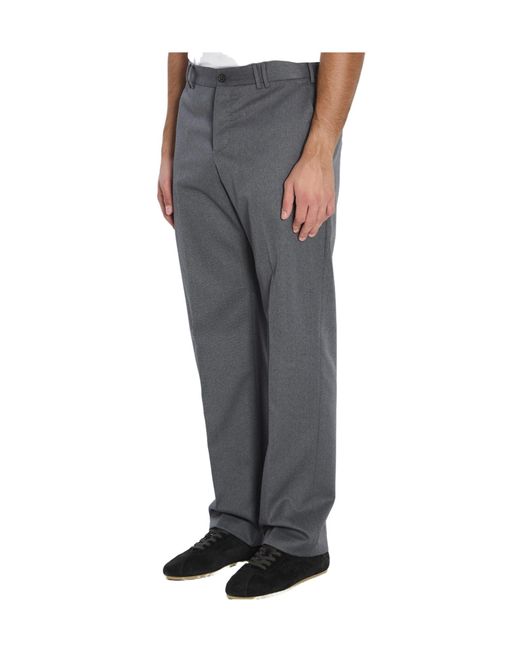 Pt Pantaloni Gray Pt Torino Slim Fit Pants for men
