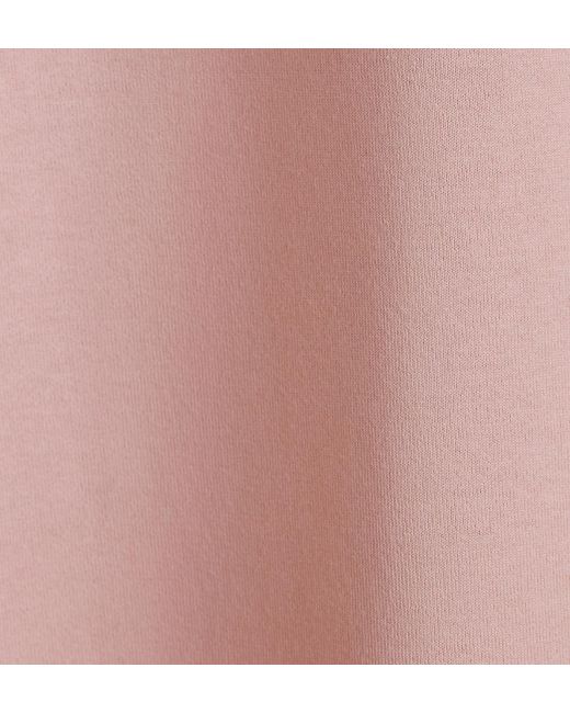Dior Pink T-Shirt With Embroidery, Relaxed Fit for men