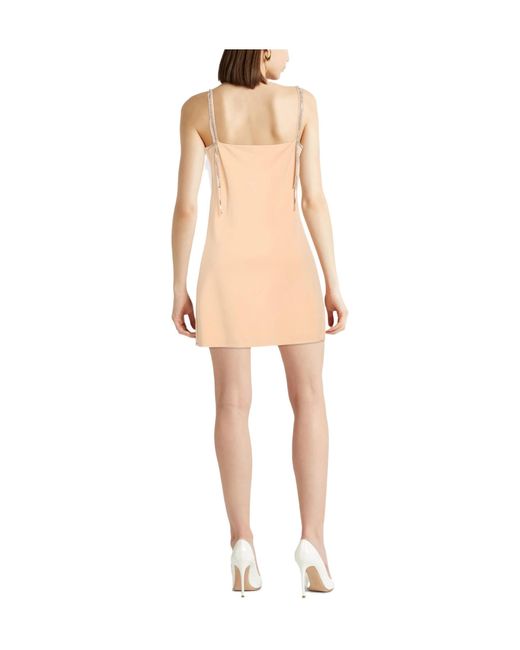 Sportmax Natural Sleeveless Fitted Dress