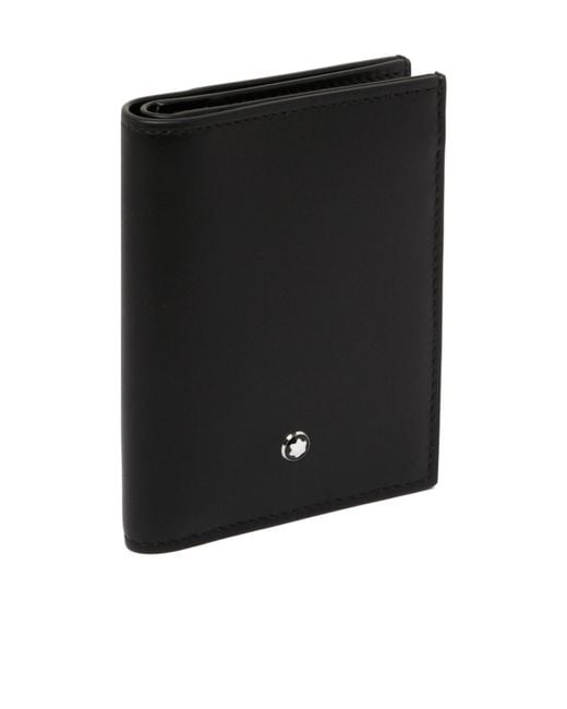 Montblanc Black Bi-Fold Wallet for men