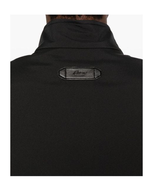 Brioni Black Long Sleeve Jacket for men