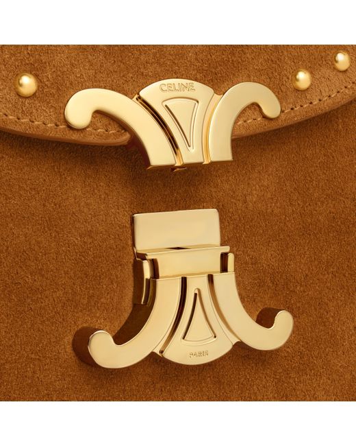 Céline Brown Chain Besace Clea