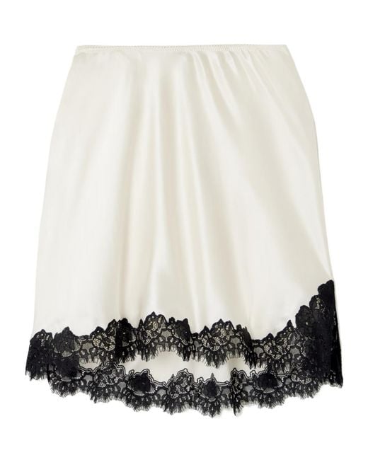 Doen White Giuliette Skirt