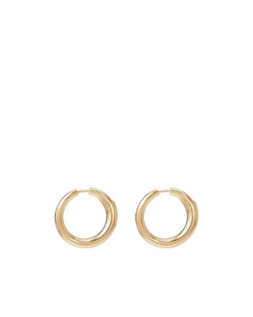 Charlotte Chesnais Metallic Hoop Earrings