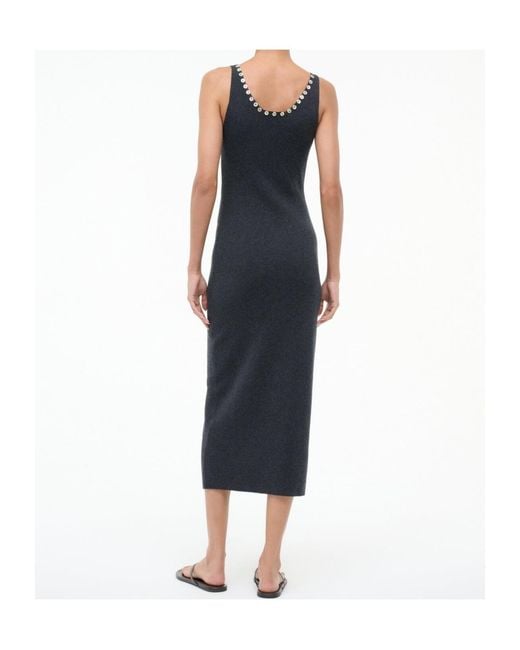 Staud Blue Sleeveless Dress