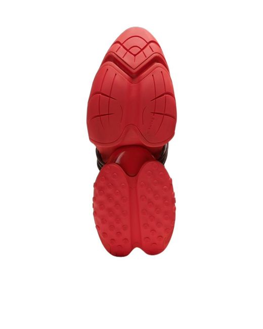 Balmain Red Unicorn Trainers for men