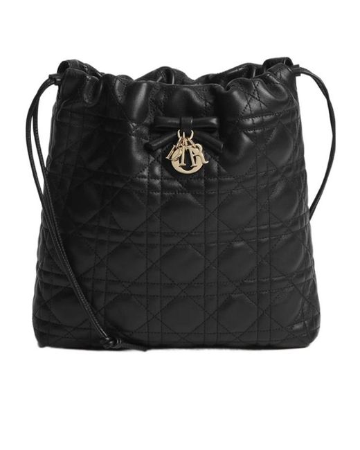 Dior Black Aable Mini Bucket Bag