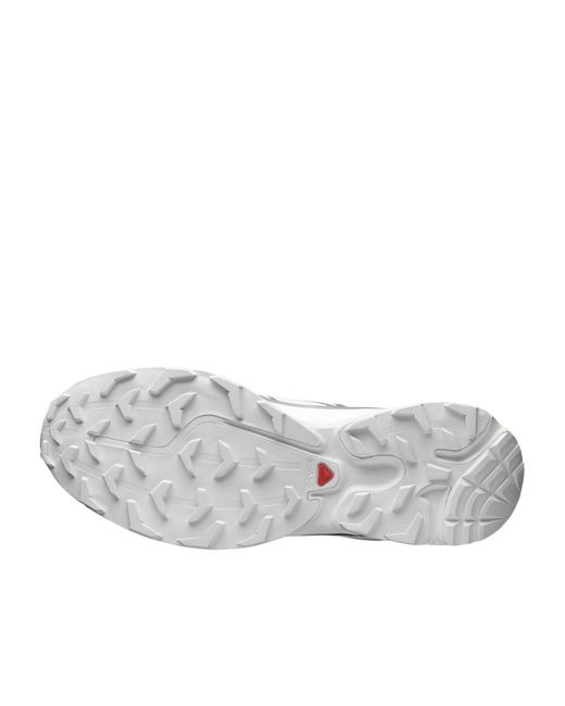 Salomon Lab Gray Salomon Xt-6 Logo Printed Sneakers for men