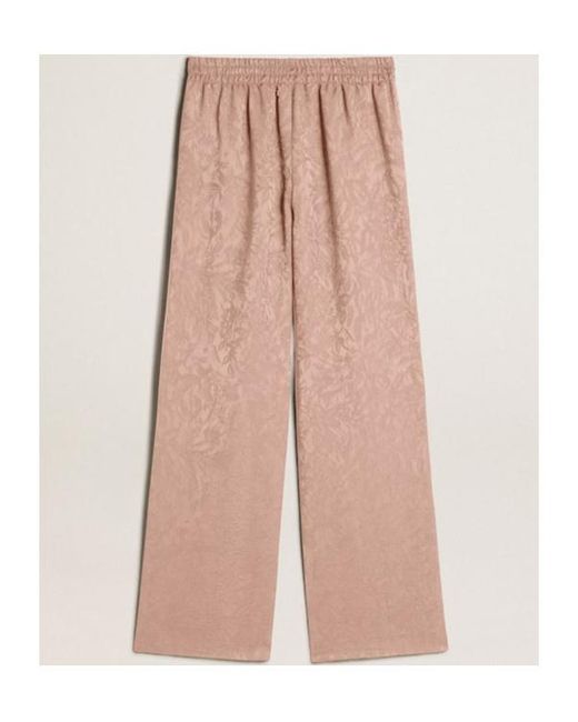 Golden Goose Deluxe Brand Pink Elasticated Waist Pants