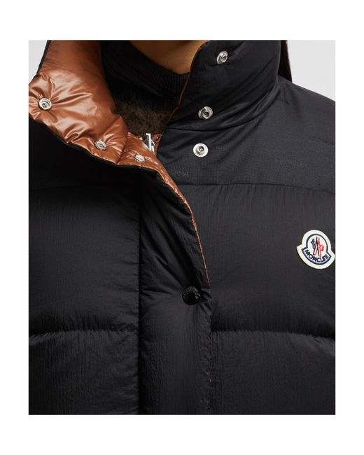 Moncler Black Verone Reversible Short Puffer Jacket