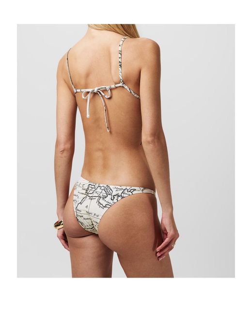 St. Agni White Slim Bikini Briefs