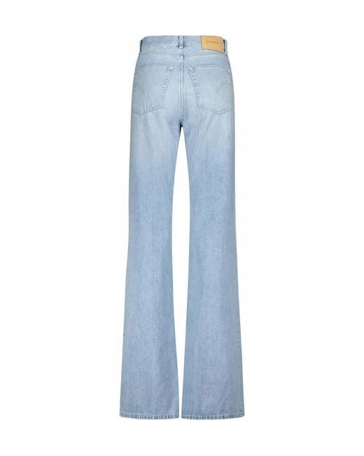Dondup Blue Jeans With Belt Loops