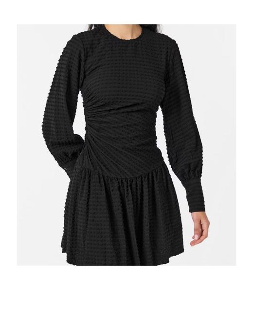 Ganni Black Gthrd Mini Drs Ld99