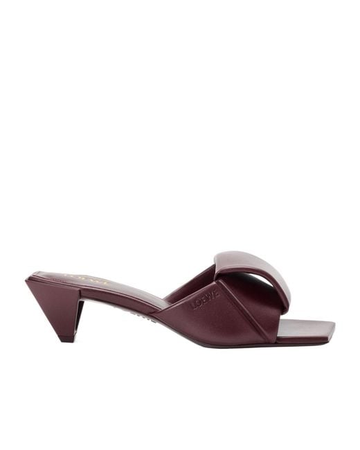 Loewe Purple Origami Slide
