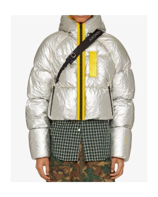 Givenchy Metallic Fluo Short Puffer Jacket for men
