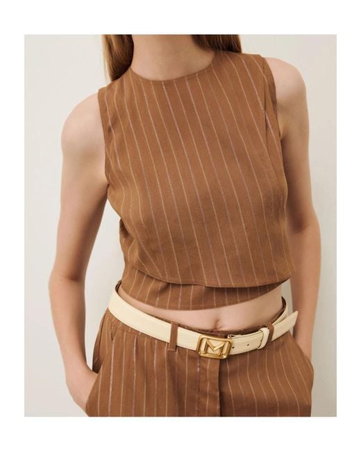 Marella Brown Cristin Blouse