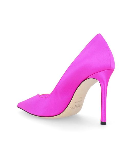 Jimmy Choo Pink Cass 95Mm Pumps