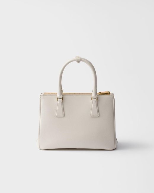 Prada Natural Galleria Medium Saffiano Leather Bag