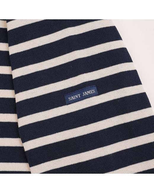 Saint James Blue Long-Sleeve T-Shirt