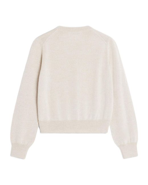 Maison Kitsuné Natural Maison Kitsuné Baby Fox Regular Cardigan