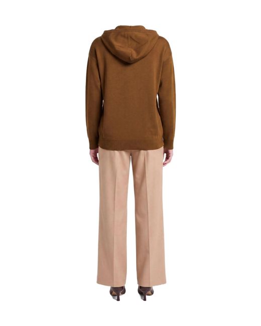 Max Mara Brown Printed Jumpers