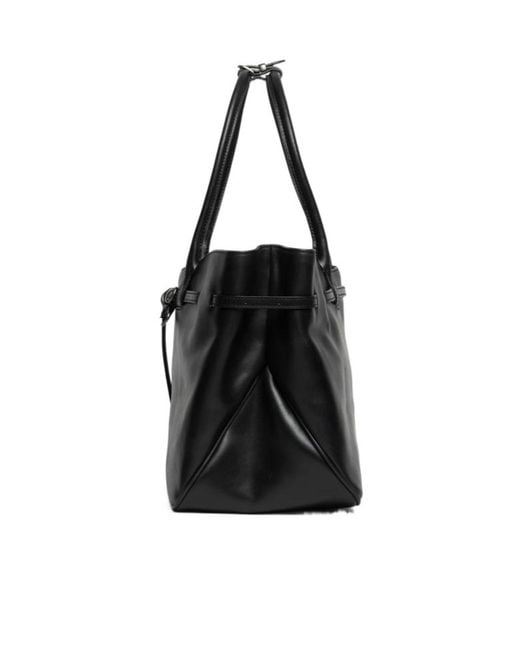 MARGE SHERWOOD Black Double-Handle Handbag