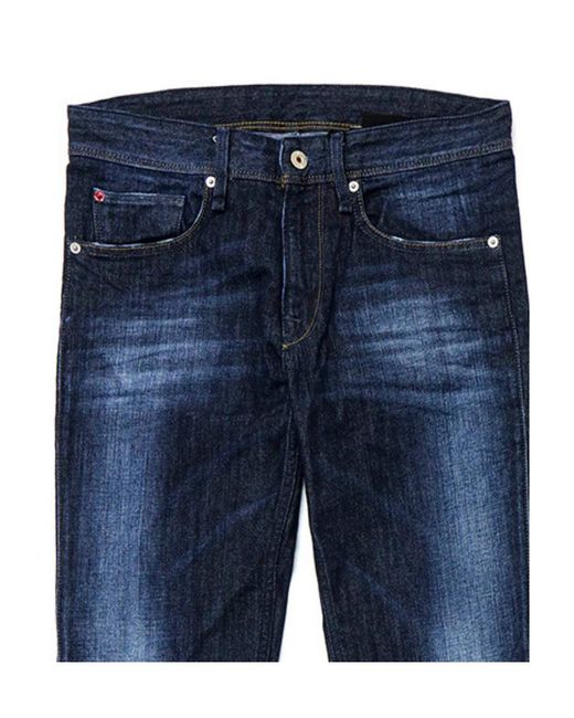 Moschino Blue Logo Jeans for men