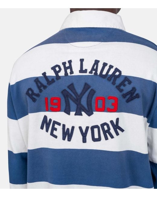 Polo Ralph Lauren Blue Long Sleeve Polo Shirt for men