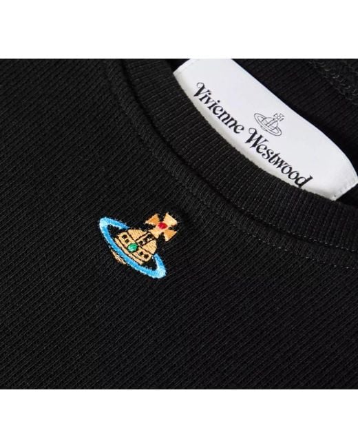 Vivienne Westwood Black Viv Mini Baby Tee