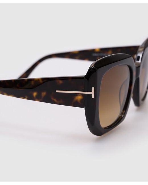 Tom Ford Black Eyewear Square Frame Sunglasses for men