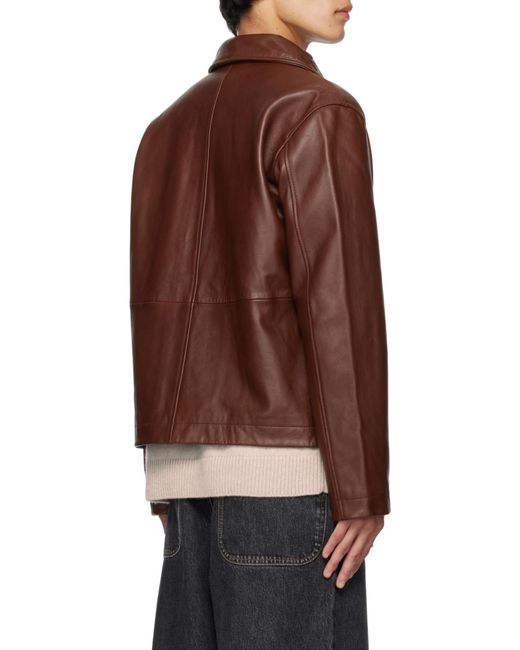 sunflower Red Zip-Up Jacket for men
