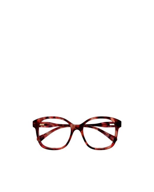 Chloé Multicolor Tortoiseshell-Effect Oversized Glasses