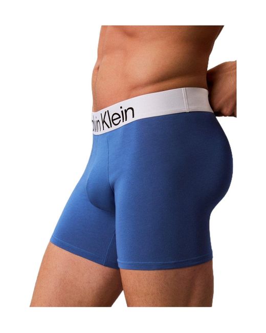 Calvin Klein Blue Solid Color Single Boxer for men