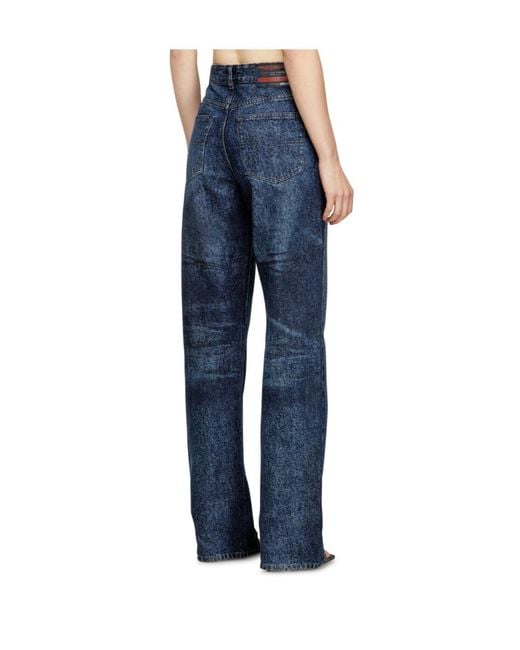 DIESEL Blue Regular Jeans 1971 D-Sent 007Cv