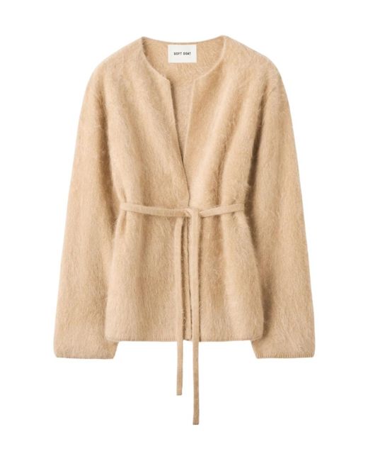 Soft Goat Natural Long-Sleeved Knitwear
