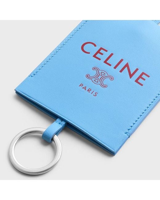 Céline Blue Logo Pendant for men