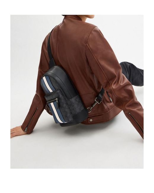COACH Blue West Pack for men