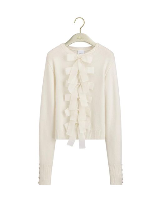 Dior White Sweater