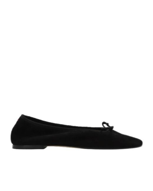 Aeyde Black Tiby Ballet Flats