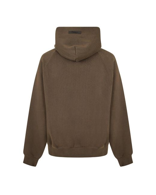 Fear Of God Green Logo Hoodie for men