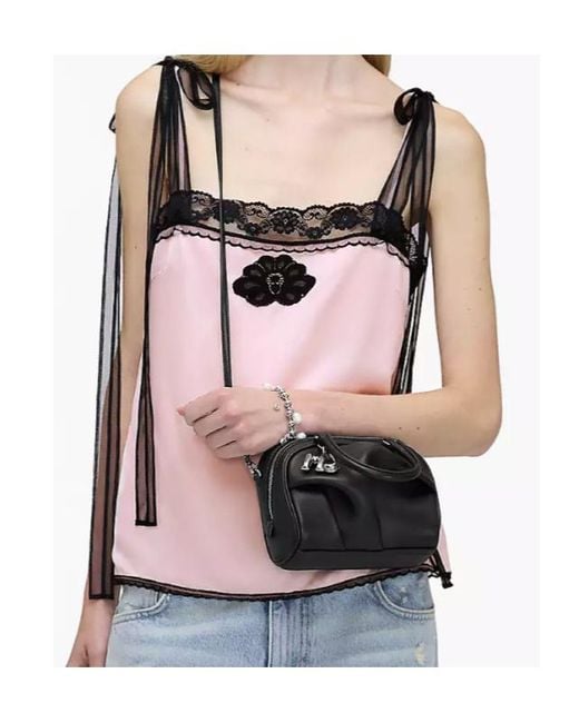 Marc Jacobs Black The Mini Wave Tote Bag