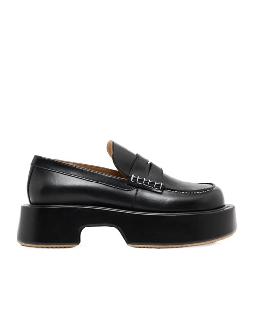 J.W. Anderson Blue Platform Loafer Shoes