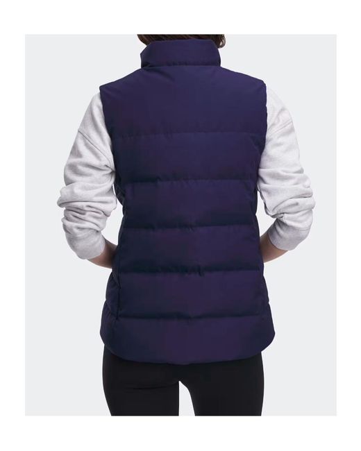 Canada Goose Blue Freestyle Vest Tonal Label