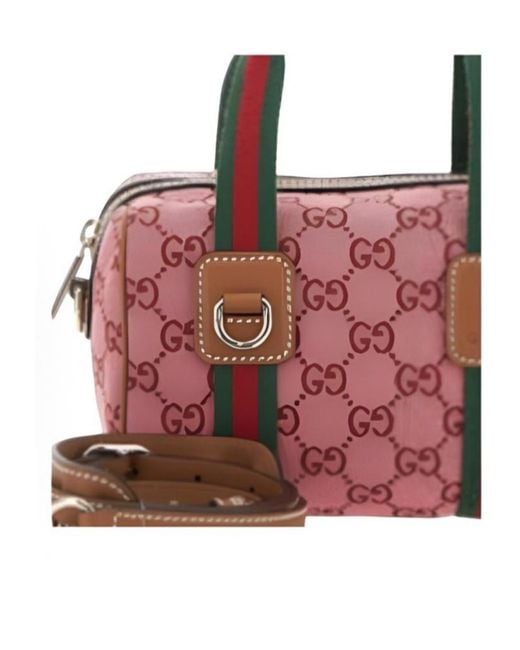 Gucci Pink Gg Shoulder Bag