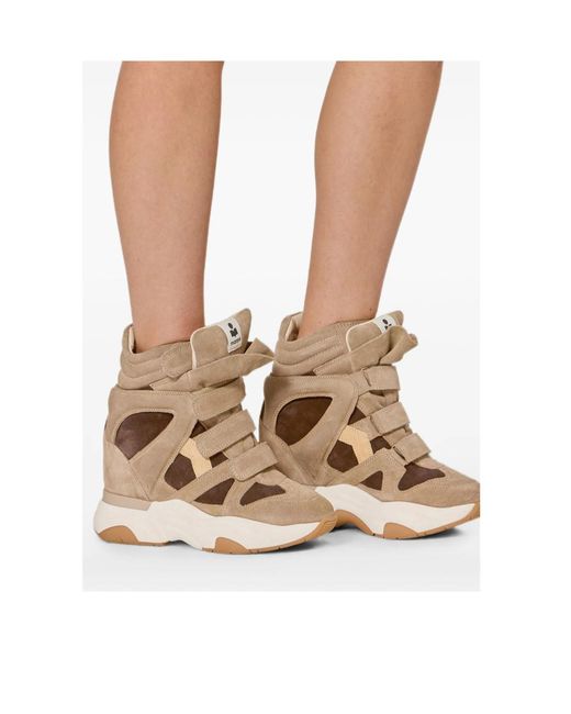 Isabel Marant Natural Balskee Sneakers