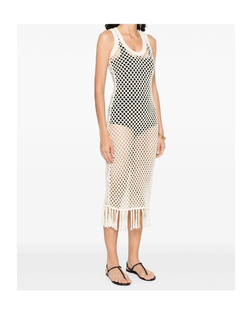 Sir White Cotton Dress