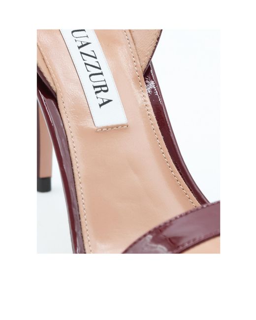 Aquazzura Pink Open-Toe High-Heeled Sandals