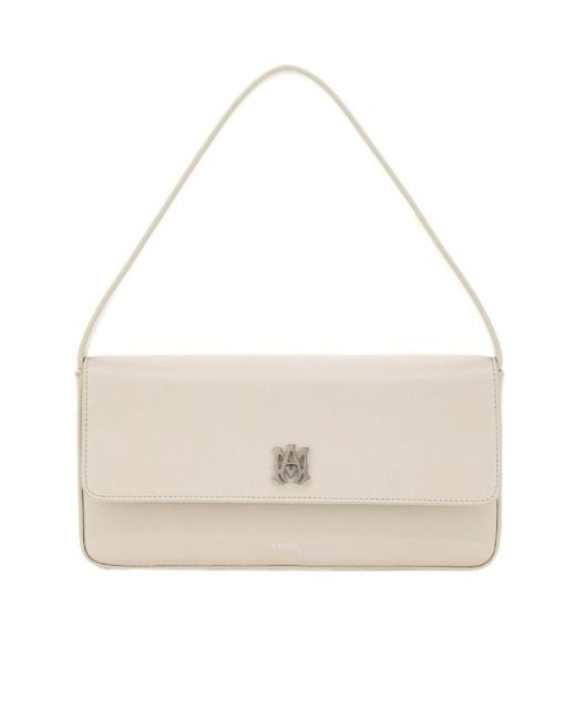 Amiri Natural Foldover Top Shoulder Bag